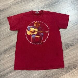 Zion Rootswear Maroon Graphic Tee
